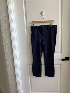 Anthropologie Straight-Leg Jeans in Navy